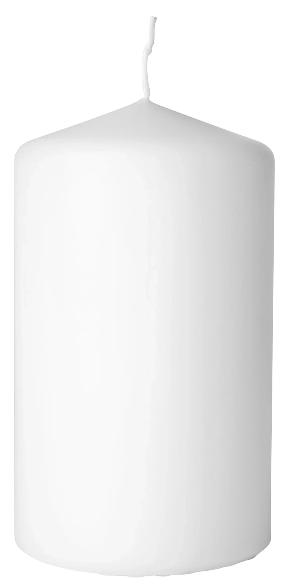 Stumpenkerzen Weiß