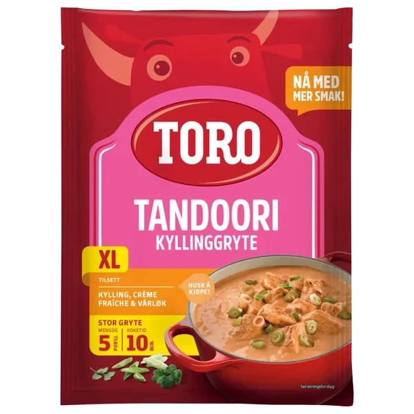 Kyllinggryte Tandoori Toro 73g