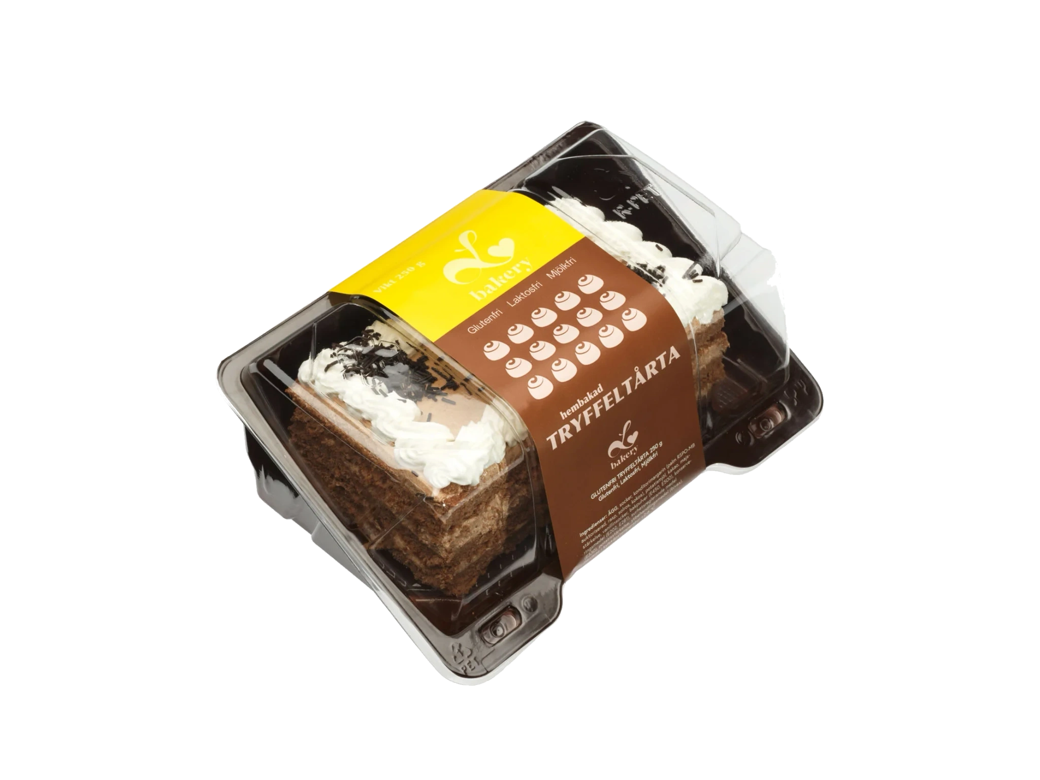 Tryffeltårta Glutenfri