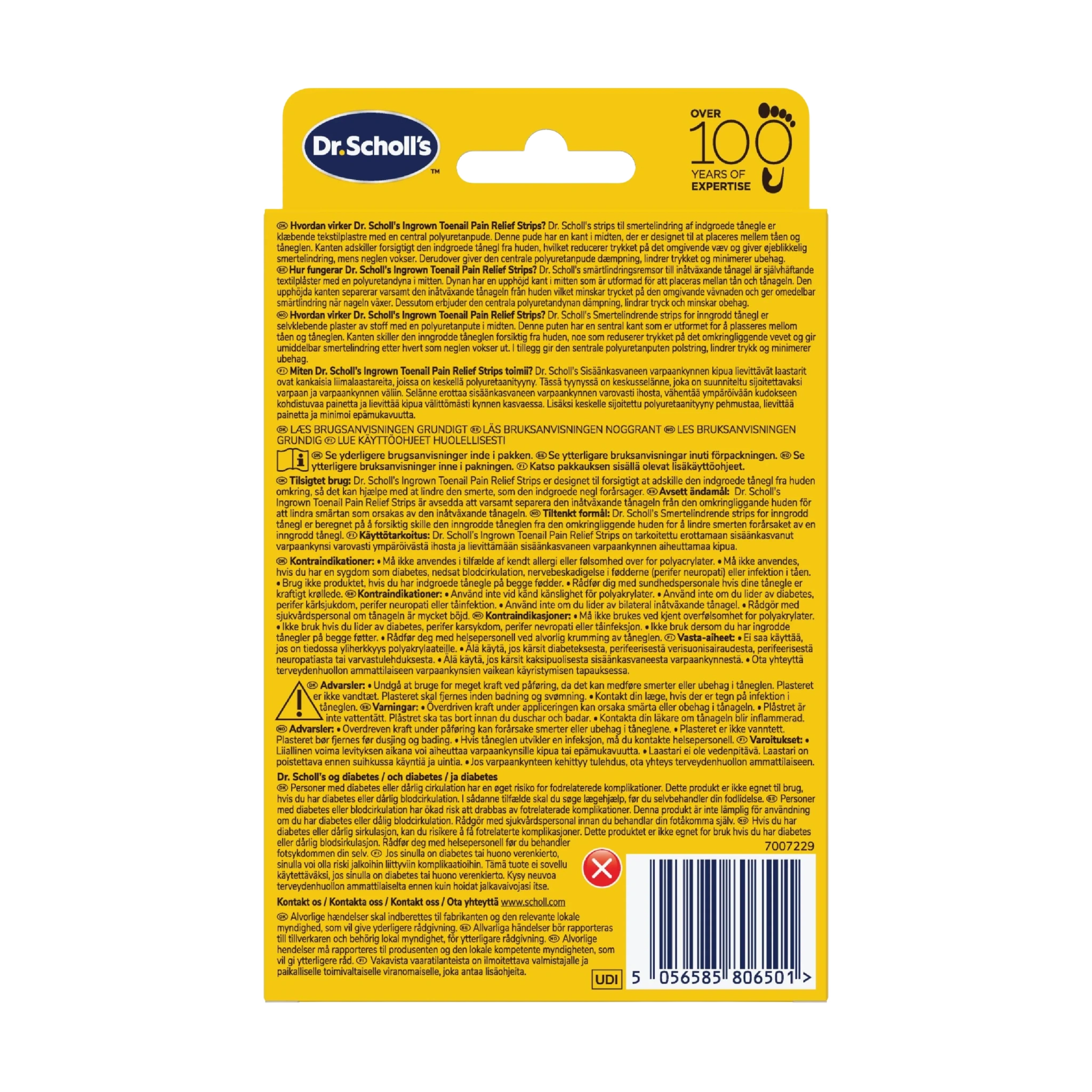 Dr. Scholl's Ingrown Toenail Pain Relief Strips