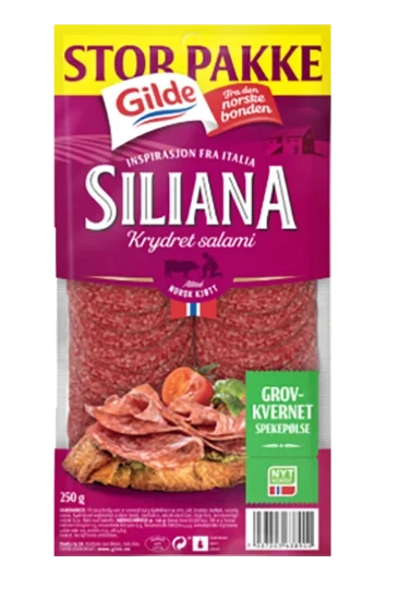 Siliana Krydret Salami 250g