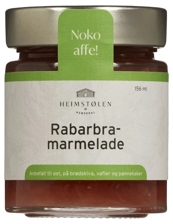Rabarbramarmelade 156ml Heimstølen