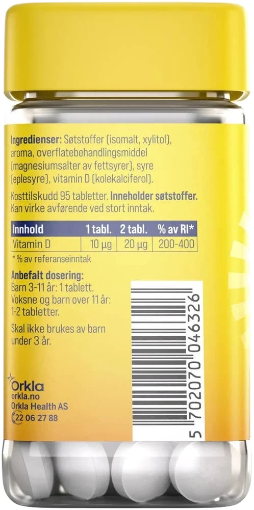 D-vitamin 10 µg