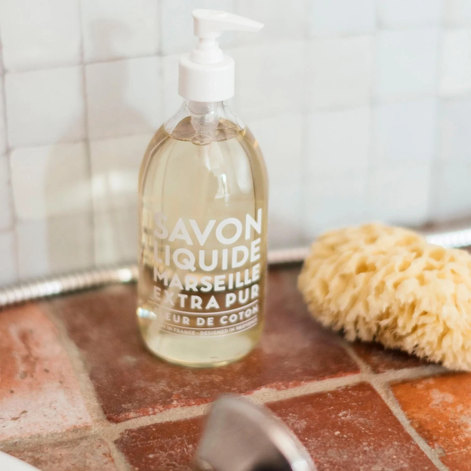 COMPAGNIE DE PROVENCE Liquid Marseille Soap Cotton Flower 500ml