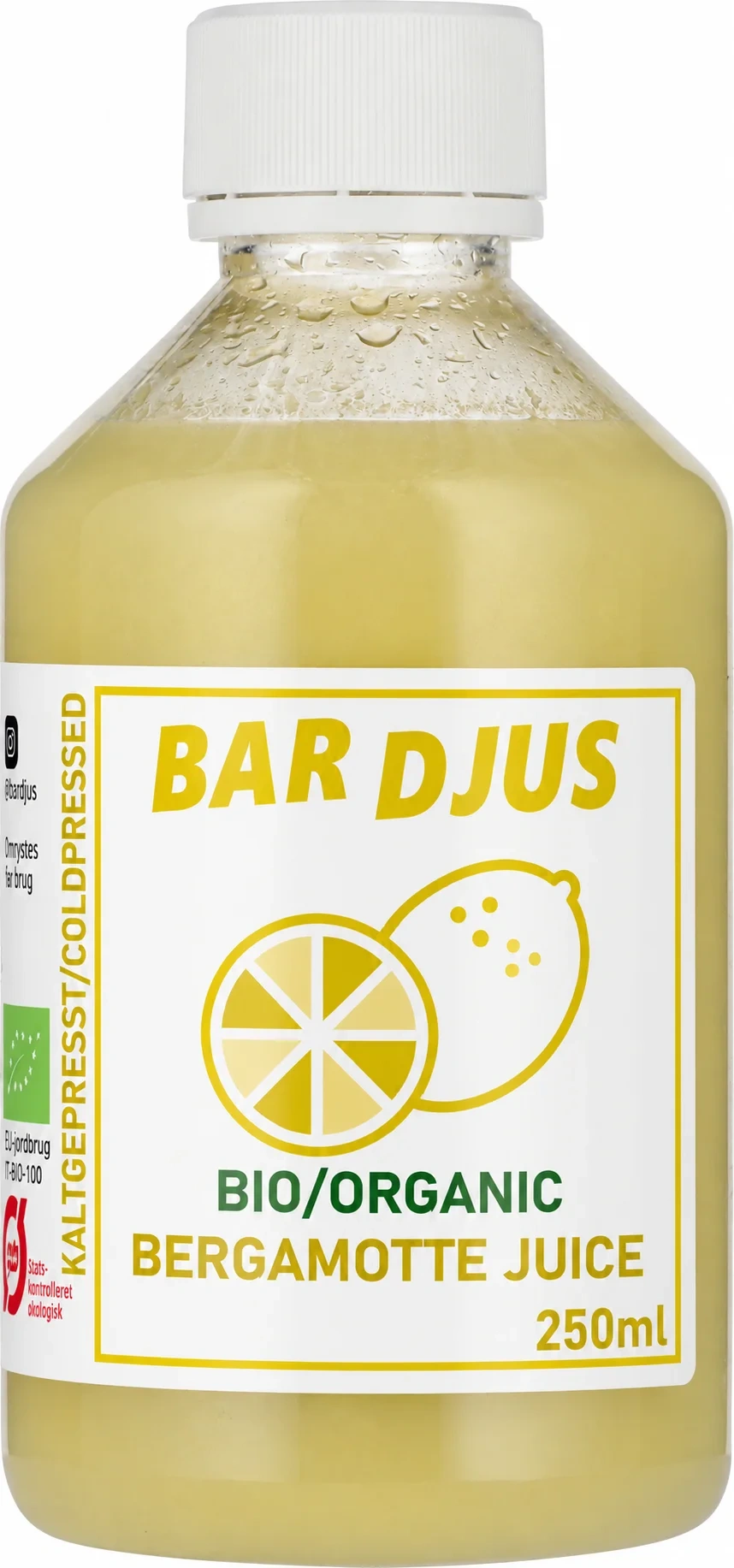 BAR DJUS Ecologisk bergamot juice