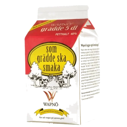 Vispgrädde 40%