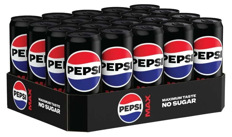 Pepsi Max 20x0,33l boks Brettsalg
