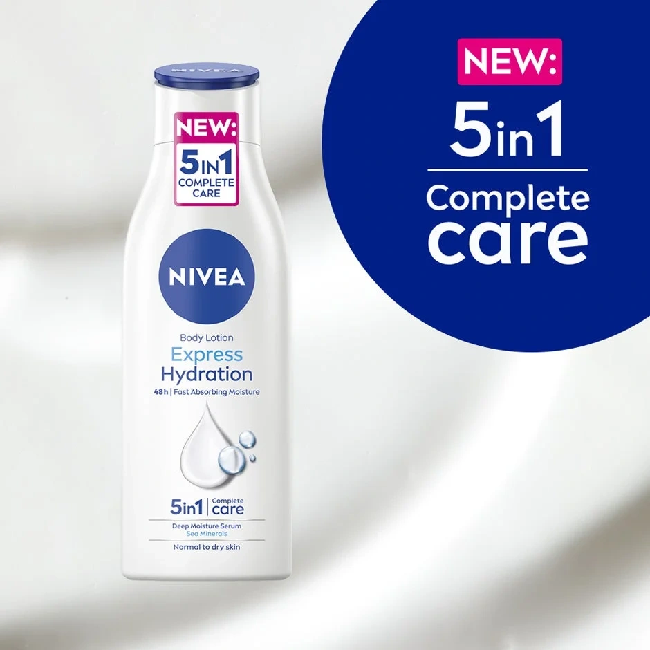 NIVEA Express Moisturising Body Lotion