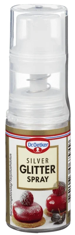 Dr. Oetker  Silver Glitter Spray 4g