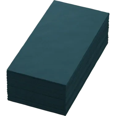 Serviett biodunisoft 40cm 1/8br oceans teal  60stk