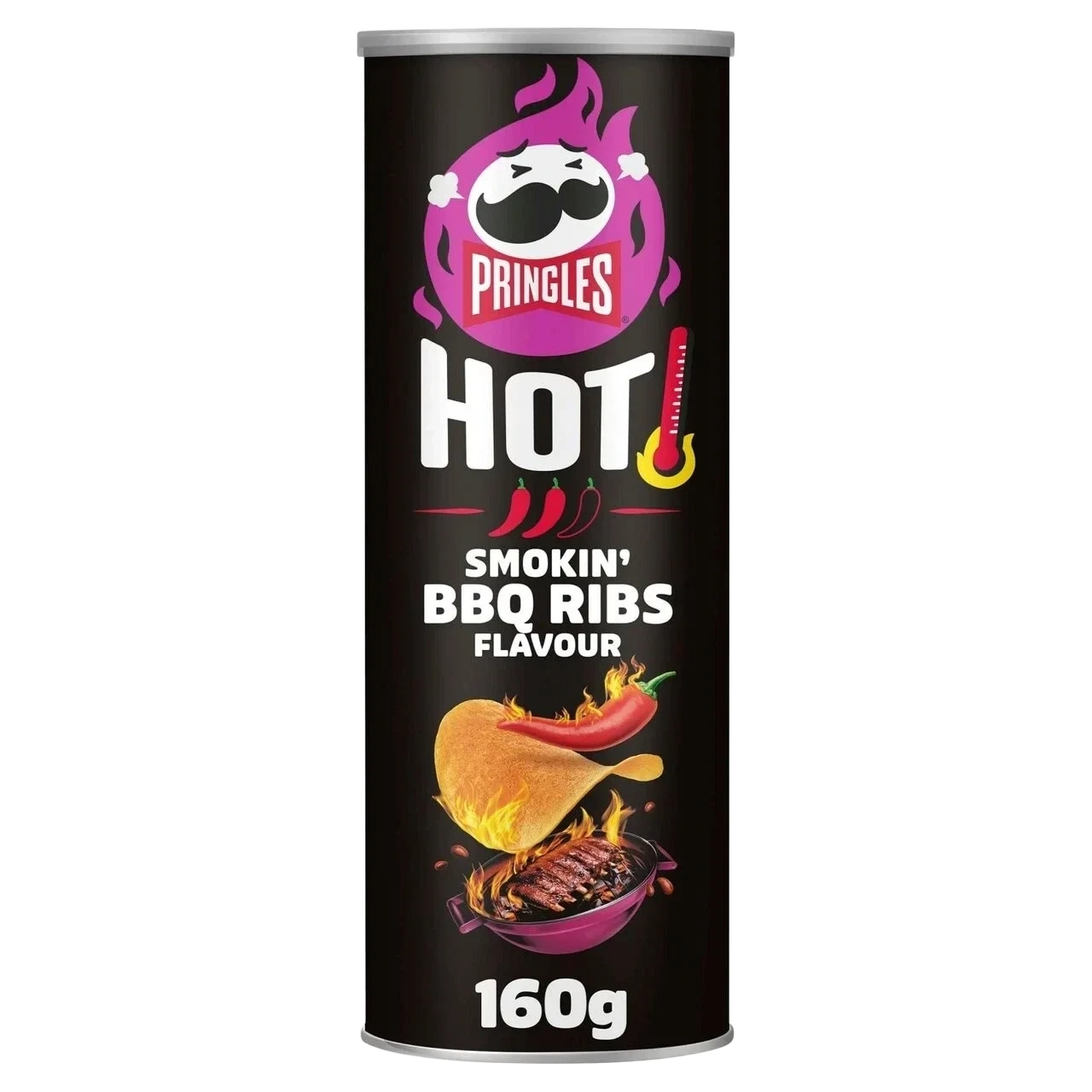 Pringles Hot Smokin' Bbq Ribs 160g