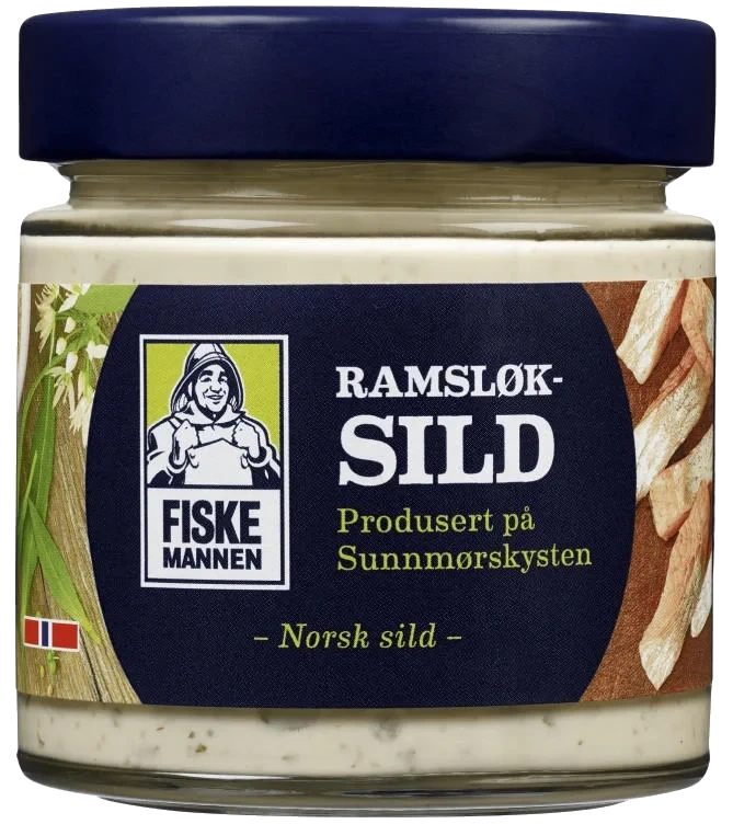Ramsløksild 190g Fiskemannen