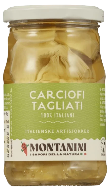 Artisjokker i Olje 280g Montanini