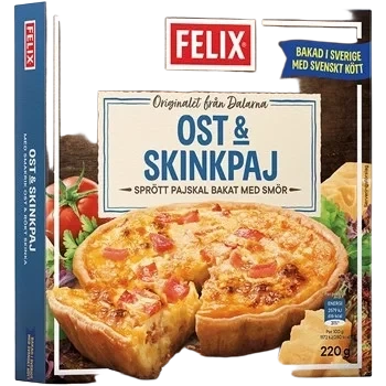 Ost/skinkpaj