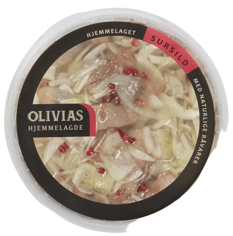 Sursild 600g Olivias