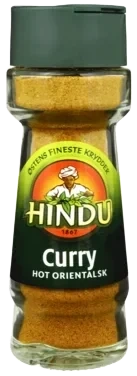 CURRY HOT ORIENTALSK HINDU GLASS