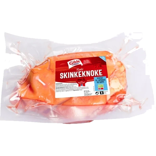 Svin Skinkeknoke Røkt Ca1,35kg Gilde