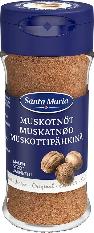 Muskatnøtt malt 35g