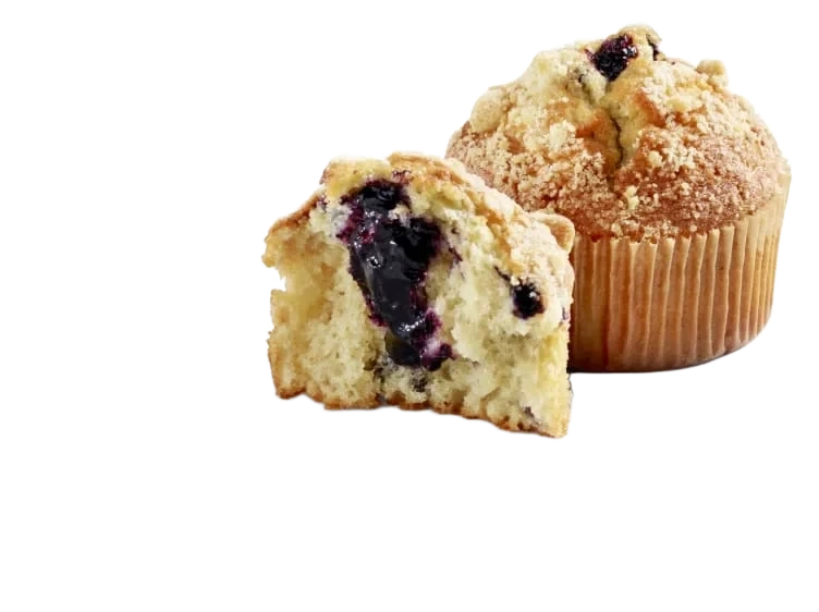 Blåbærmuffins 100g