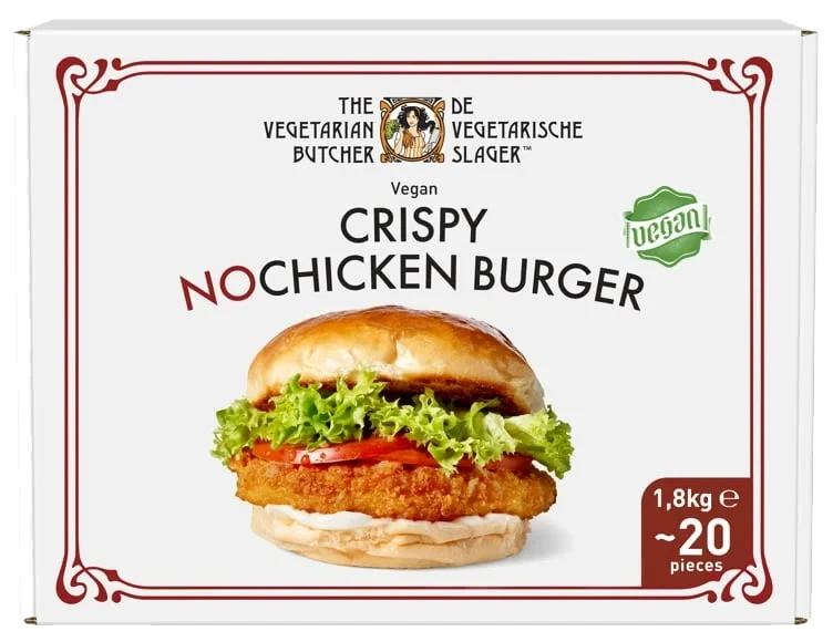 Crispy nochicken burger  1.8kg
