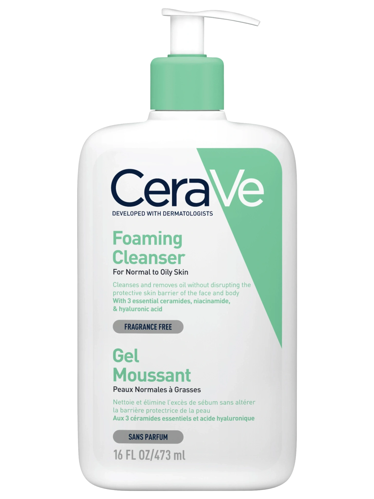 CeraVe Foaming Cleanser, 473 ml