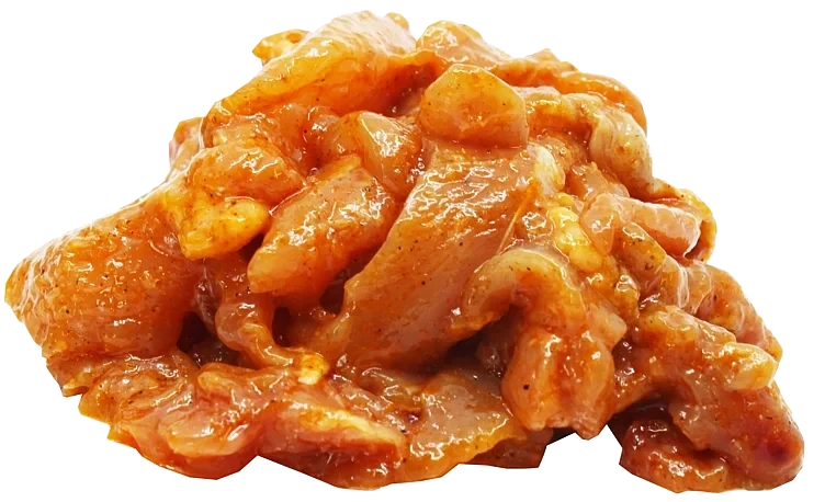Kyllingkjøtt kryddermarinert strimlet   1,2kg