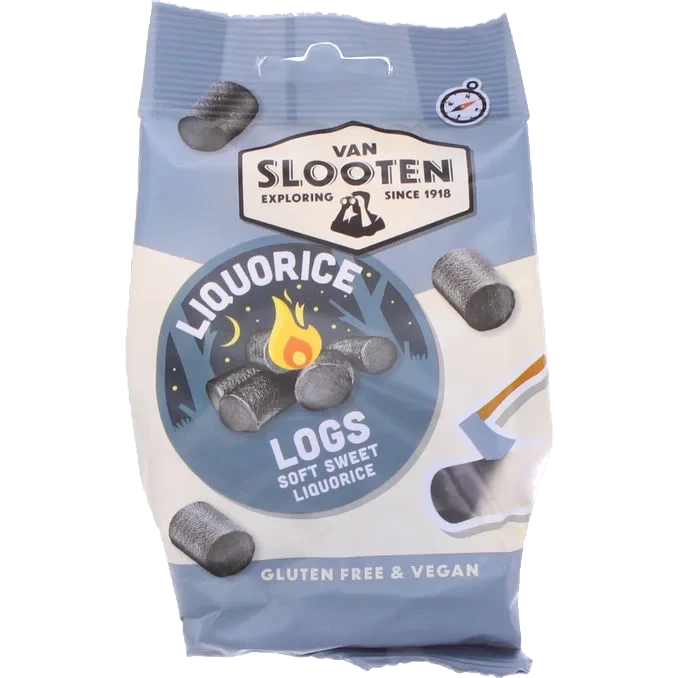 Sötlakrits Logs Glutenfri
