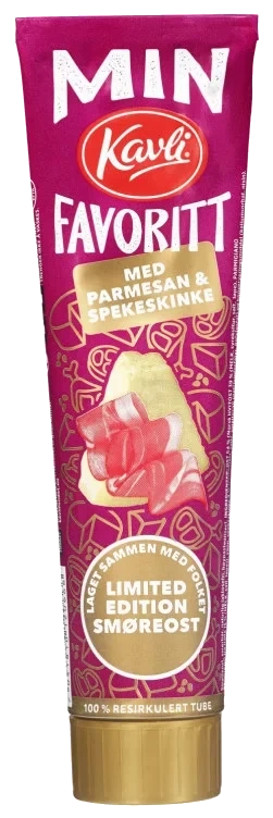 Min kavlifavoritt parmesan & spekeskinke display  175g