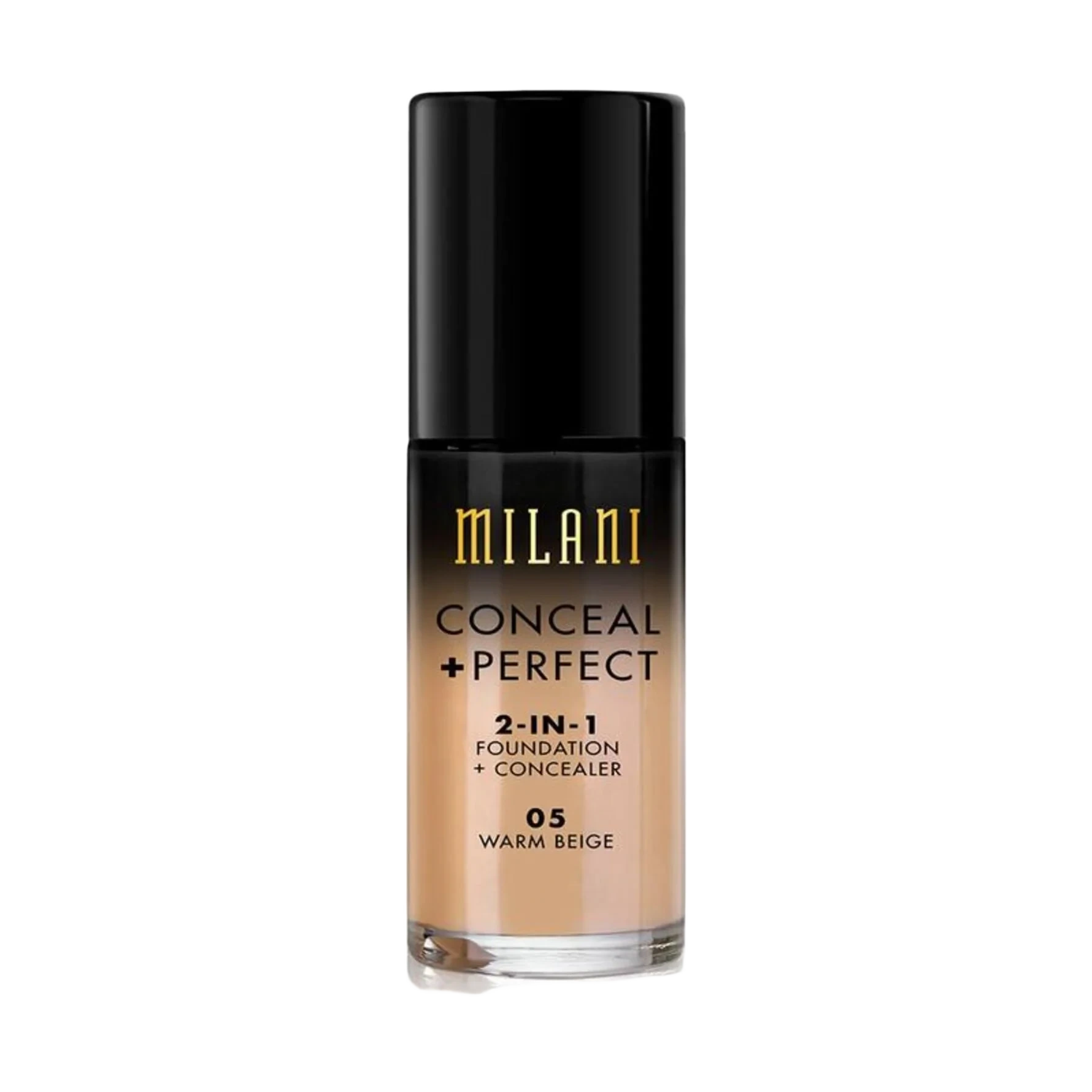 Milani CONCEAL & PERFECT LIQUID FOUNDATION 05 Warm Beige