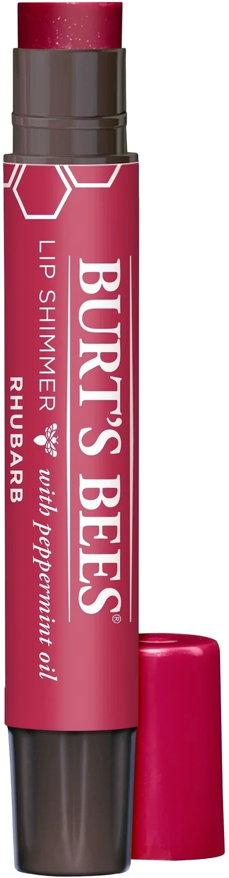Burt's Bees Lip Shimmer Rhuarb