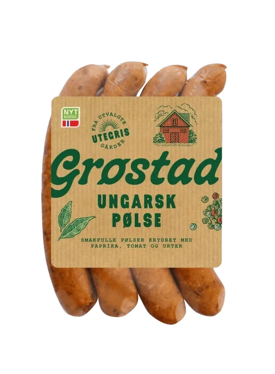 Ungarsk Pølse 240g Grøstad