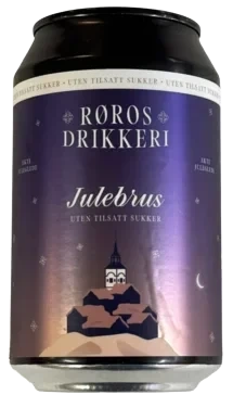 Røros bryggeri julebrus u/tilsatt sukker bx   24x33cl