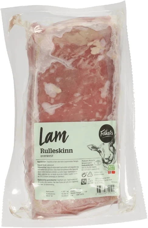 Lam Rulleskinn Ca1kg Folkets