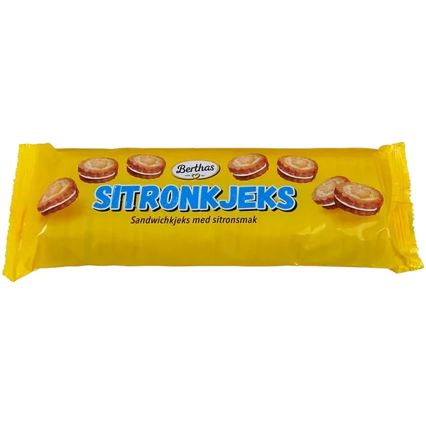 Sitronkjeks 250g Berthas
