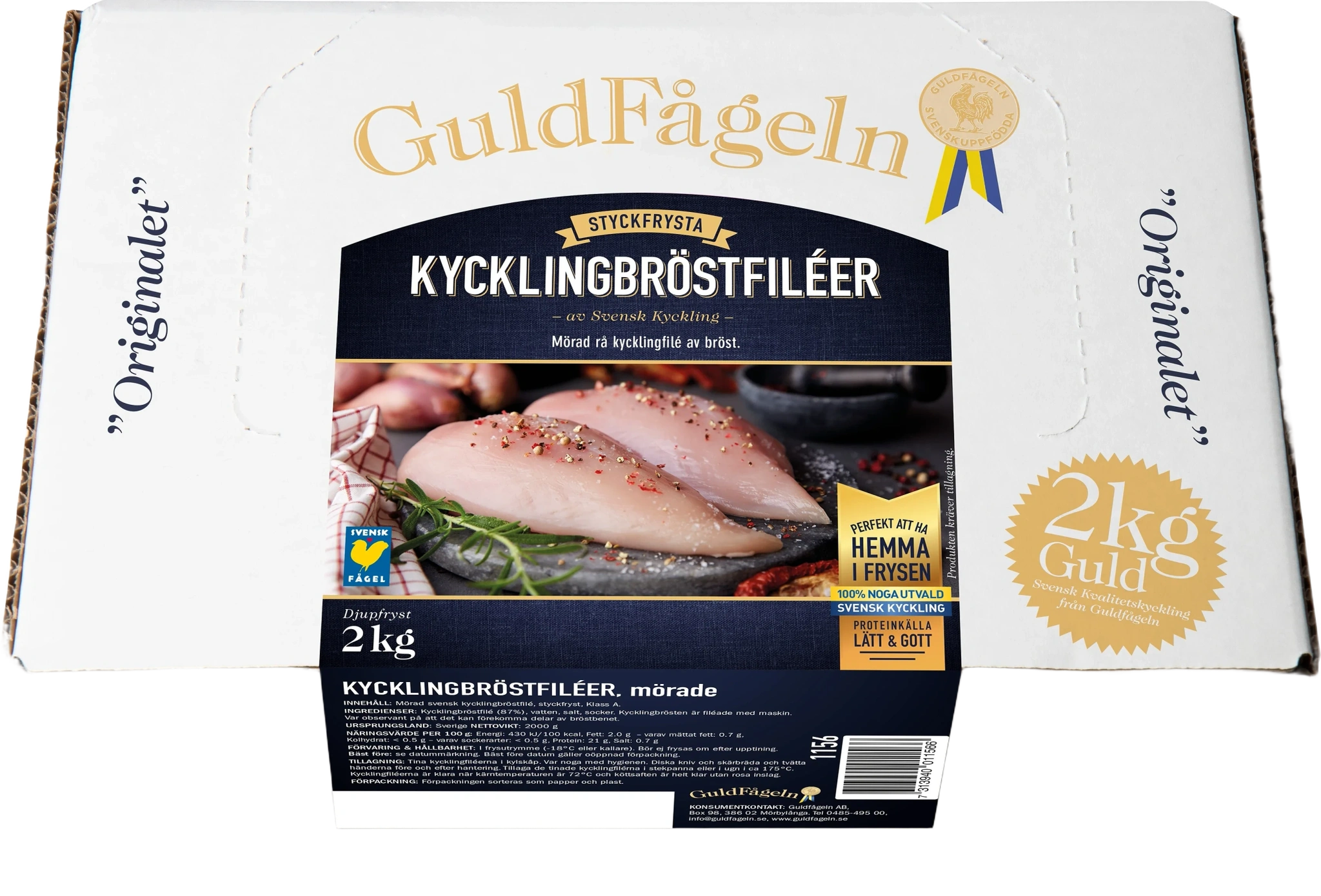KYCKLINGBRÖSTFILÉER MÖRADE