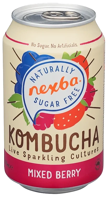 Nexba Kombucha Mixed Berry 0,33l boks