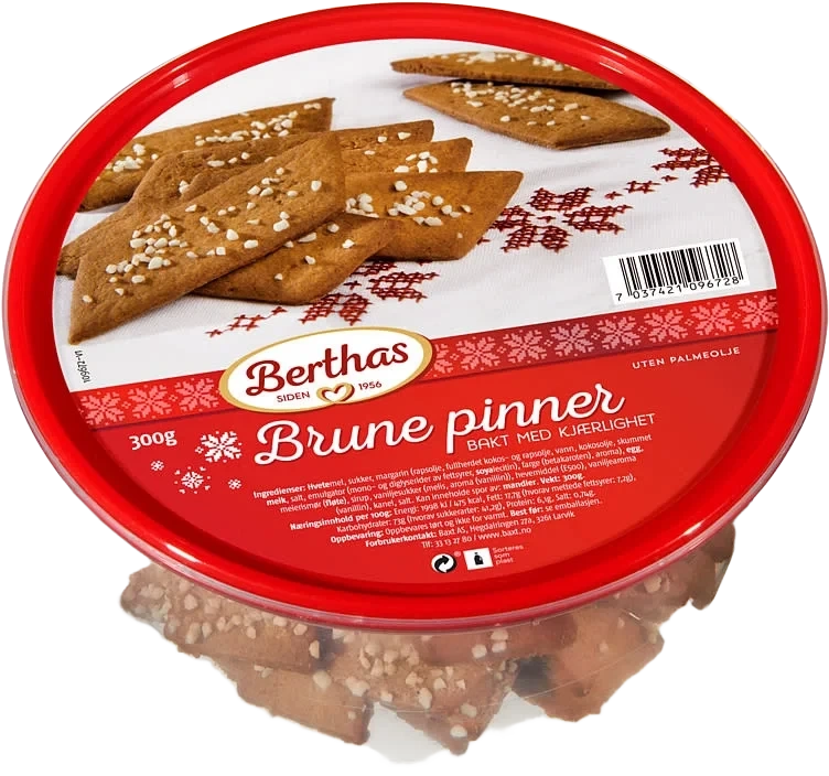 Brune Pinner 300g Berthas
