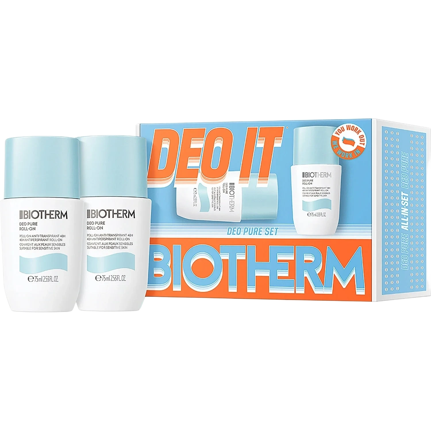 Biotherm Duo Deo Pure Set