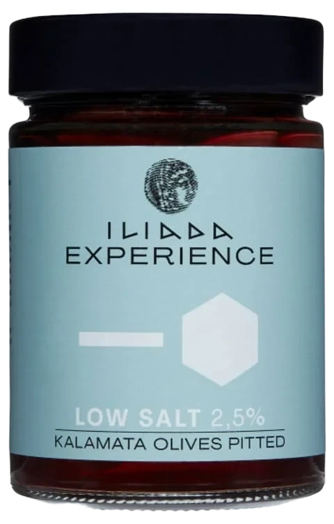 Oliven Kalamata Saltredusert u/Sten 340g Iliada