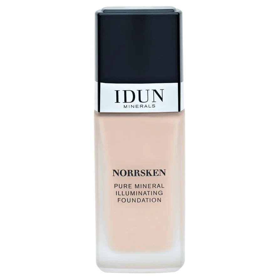IDUN Minerals Liquid Mineral Foundation Norrsken Jorunn