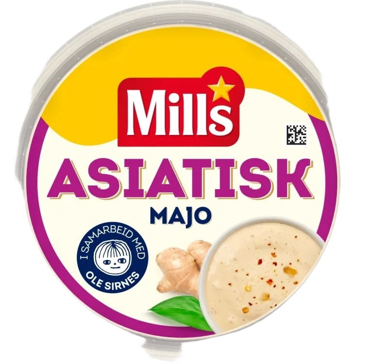 Majo Asiatisk 130g Mills