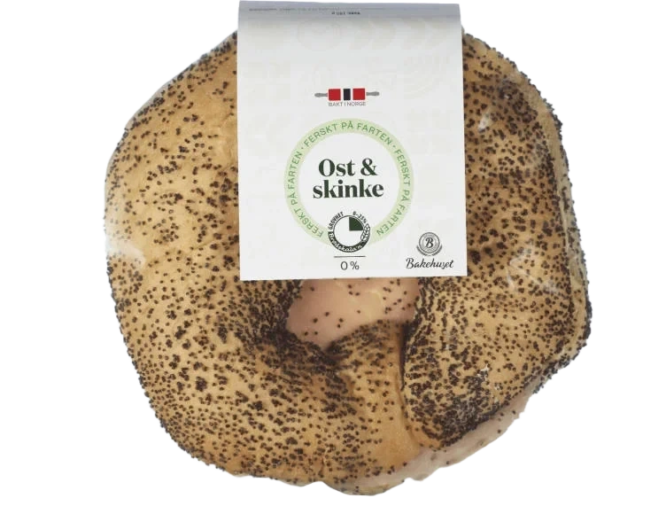 Frøhorn Ost&Skinke 185g Bakehuset