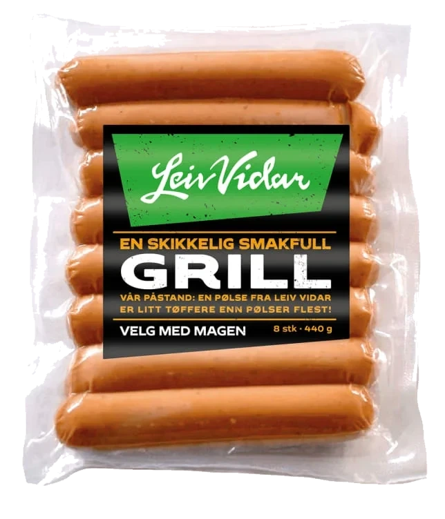 Grillpølse 440g Leiv Vidar