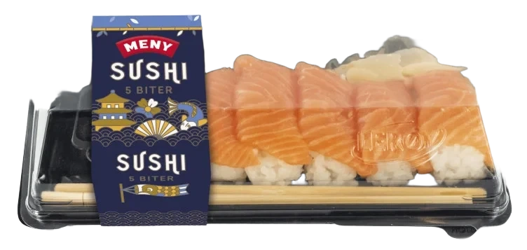 Sushi Nigiri 5 Biter Meny