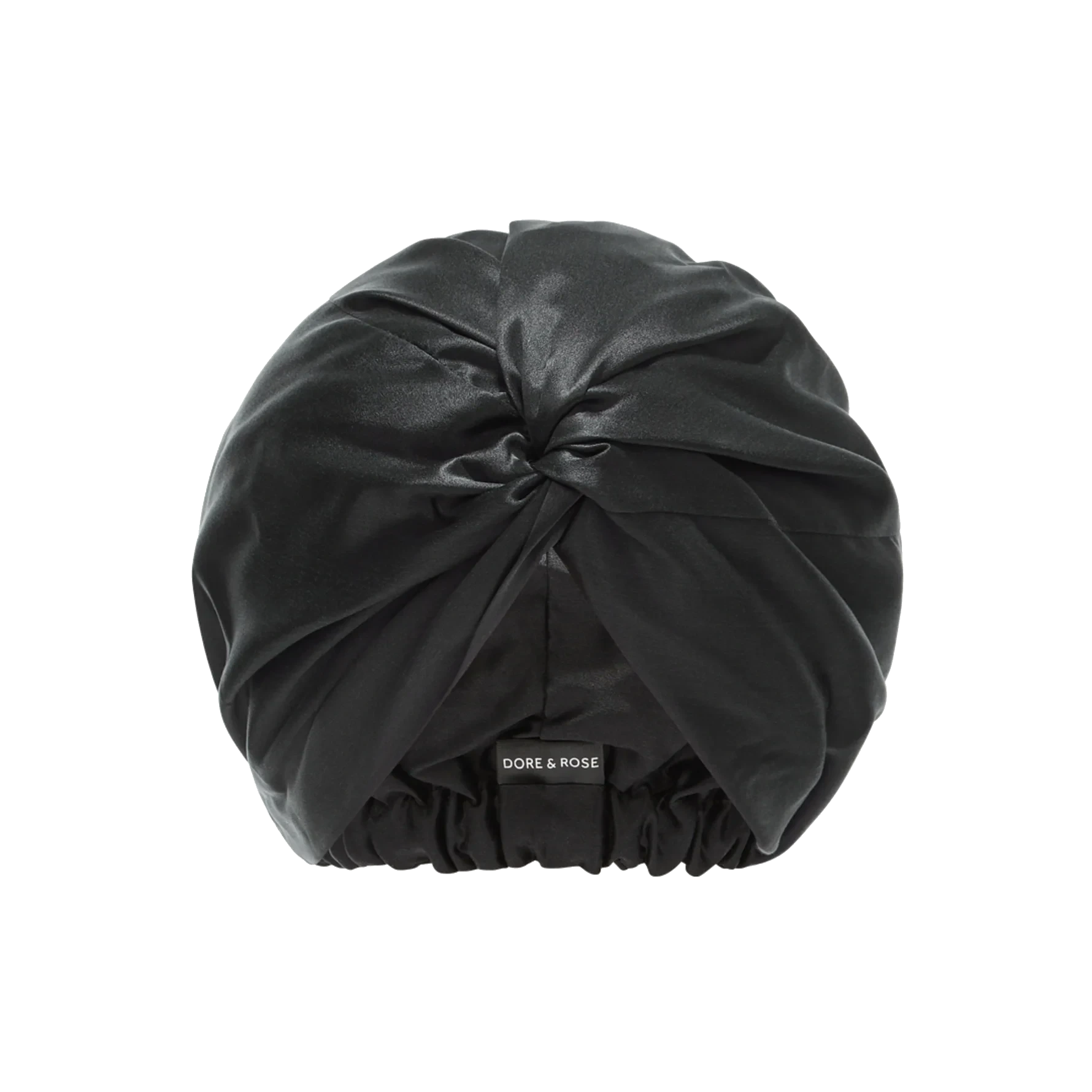 Dore & Rose Premium Silk Bonnet Black