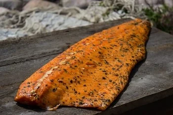Korshags Varmrökt laxfilé