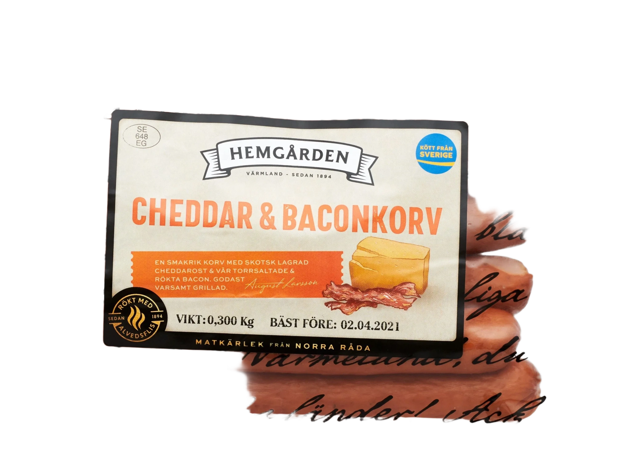 Cheddar & Baconkorv 300gr