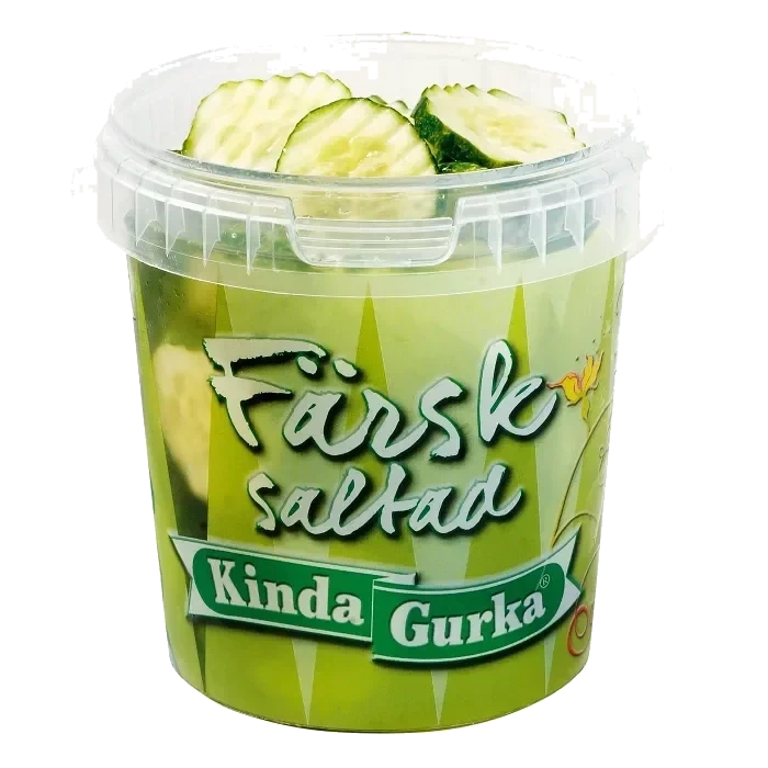 Saltgurka Skivad 400g Kinda gurka Klass 1