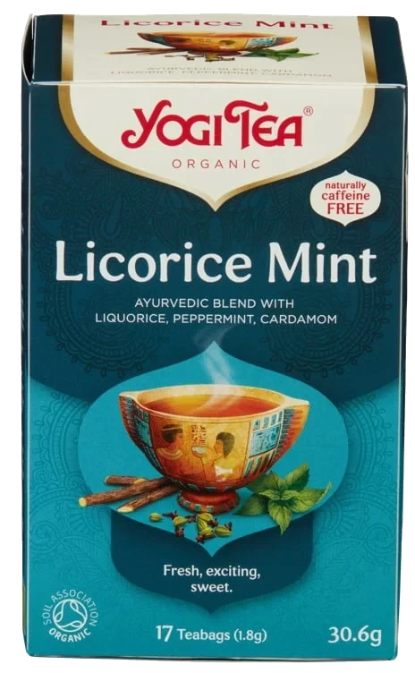 Te licorice mint økol.  17poser