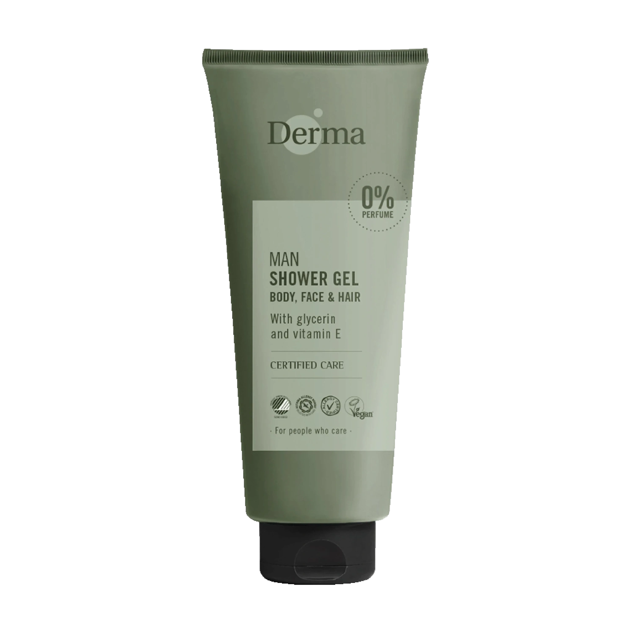 Derma Man Shower Gel 3i1 - Body, face & hair, 350 ml